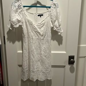 White dress size S